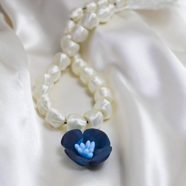 Lilox pearls necklace - Cosmic blue