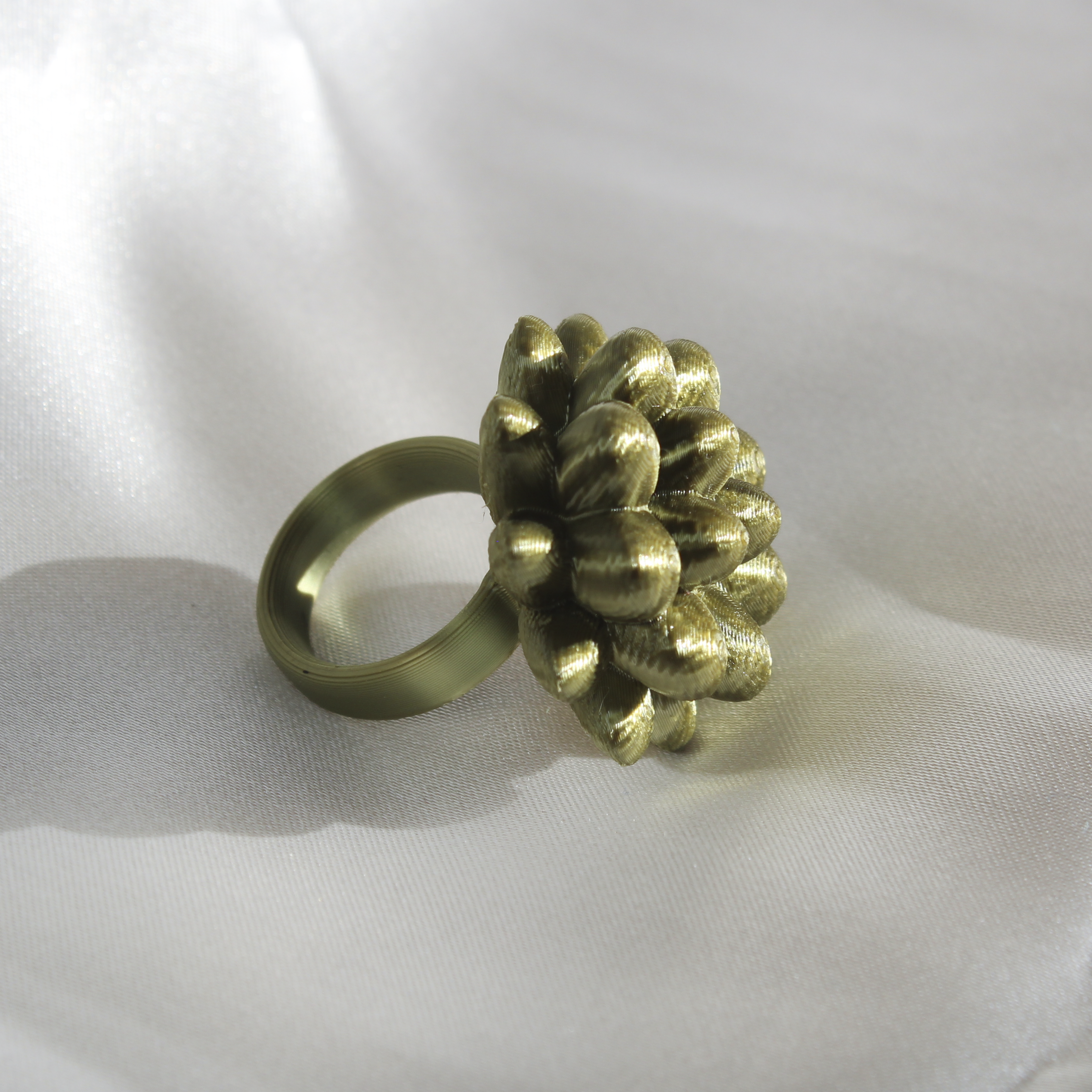 Blooming pine flower - light blue