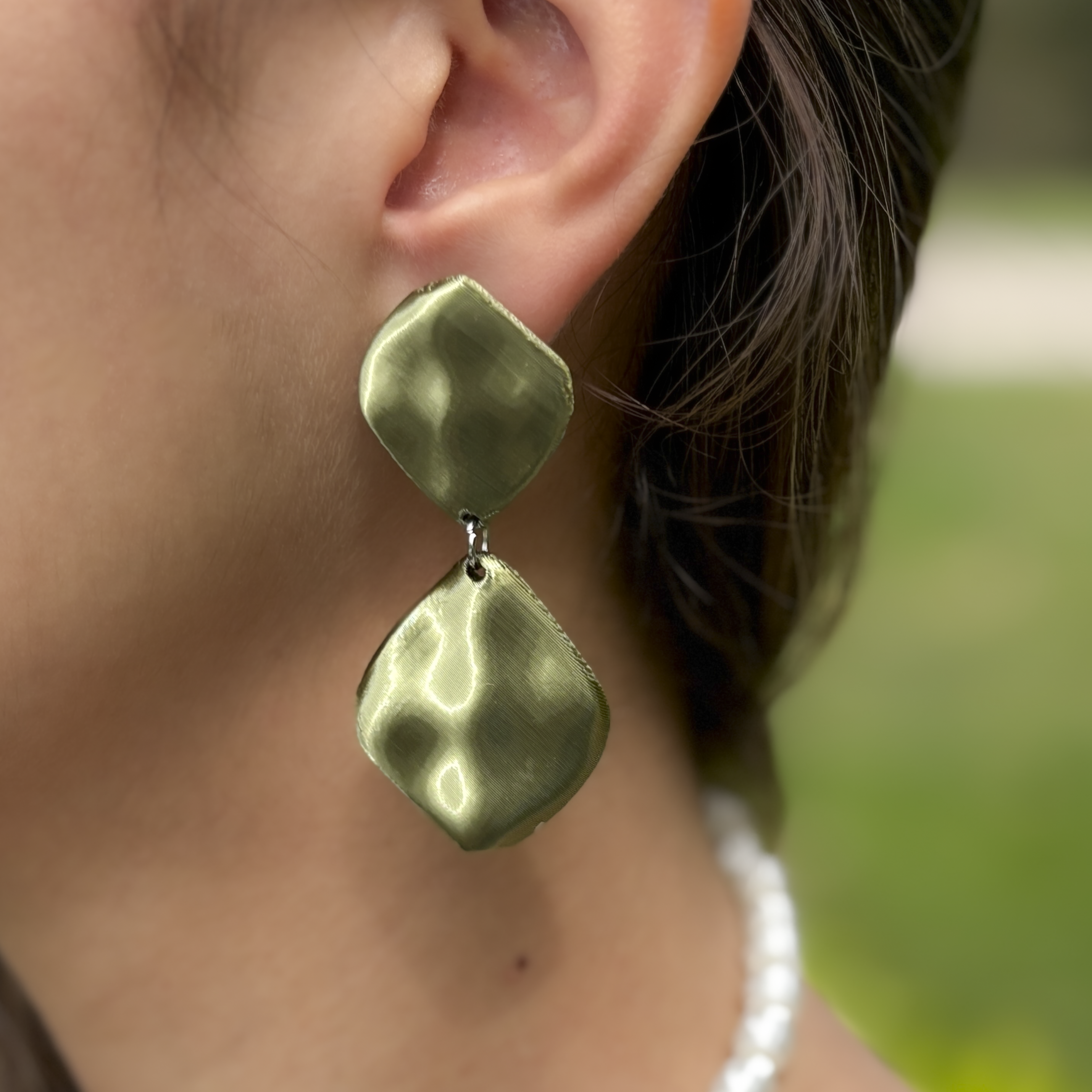 Two Kerchief earrings